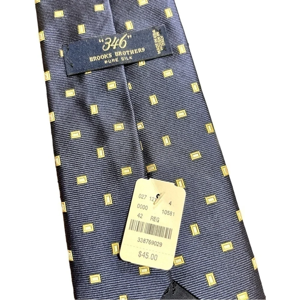 346 BROOKS BROTHERS, MENS SILK TIES.
